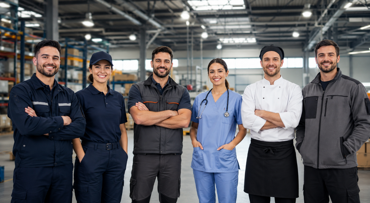 OİLA Tekstil işçi ve personel kıyafetleri banner görseli