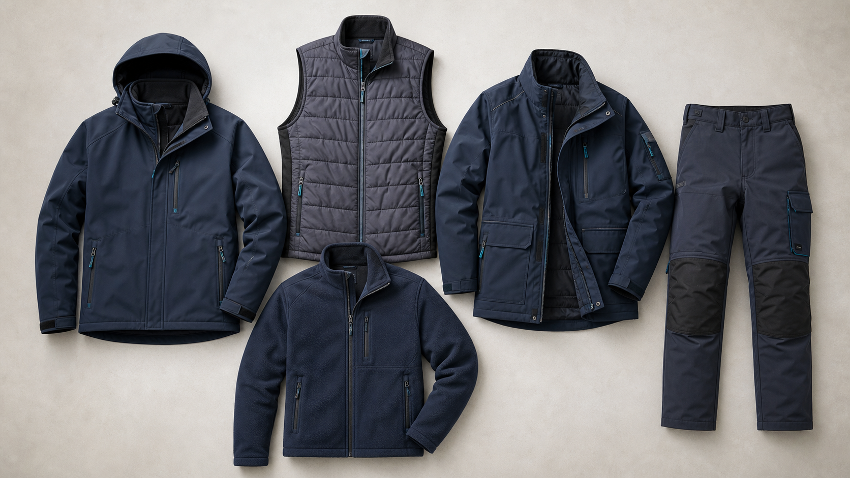 Saha ekipleri için dış giyim mont ve softshell ürünleri